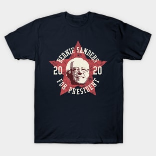 Bernie Sanders For President 2020 Red Star T-Shirt